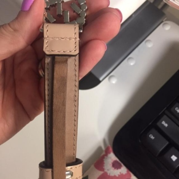 Gucci pink crystal interlocking G belt, 90 - Picture 4 of 5